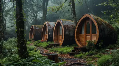 Stay Inside Nature: Living in Forest Cabins
